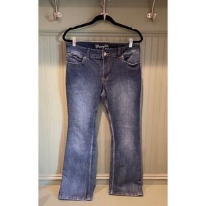 Mens Wrangler Bootcut Jeans Vintage Size 13x32